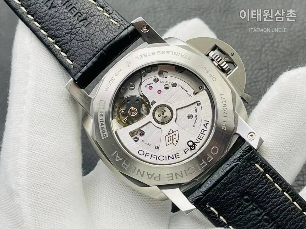 파네라이 루미노르 PAM312 스틸 블랙다이얼 오토매틱 44mm
