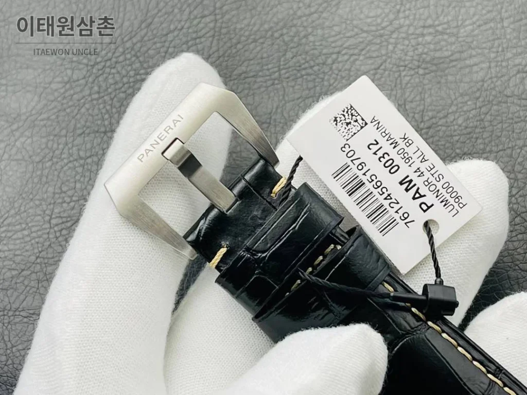 파네라이 루미노르 PAM312 스틸 블랙다이얼 오토매틱 44mm