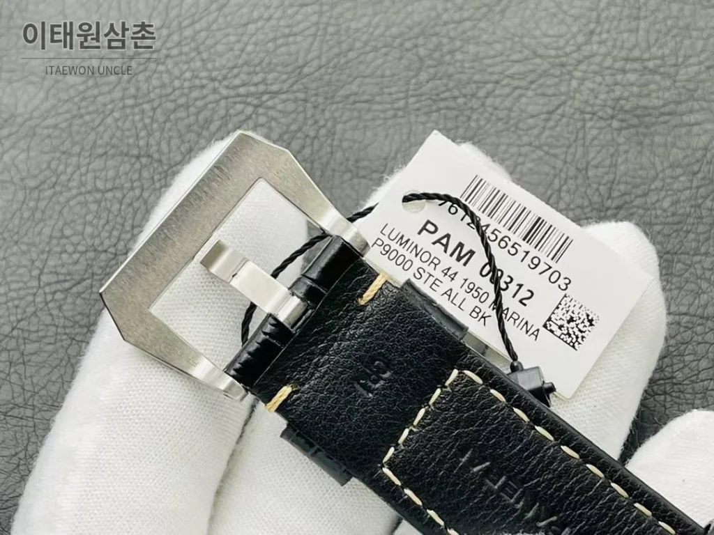 파네라이 루미노르 PAM312 스틸 블랙다이얼 오토매틱 44mm