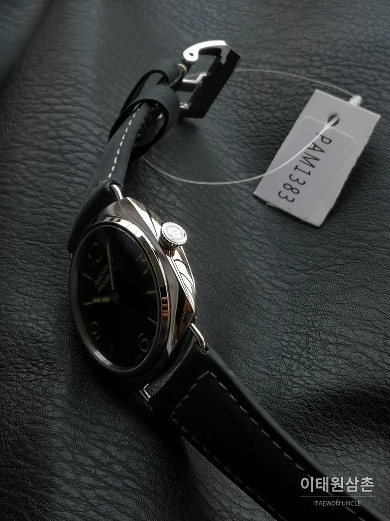 파네라이 라디오미르 스틸 블루 다이얼 수동 시계 45mm