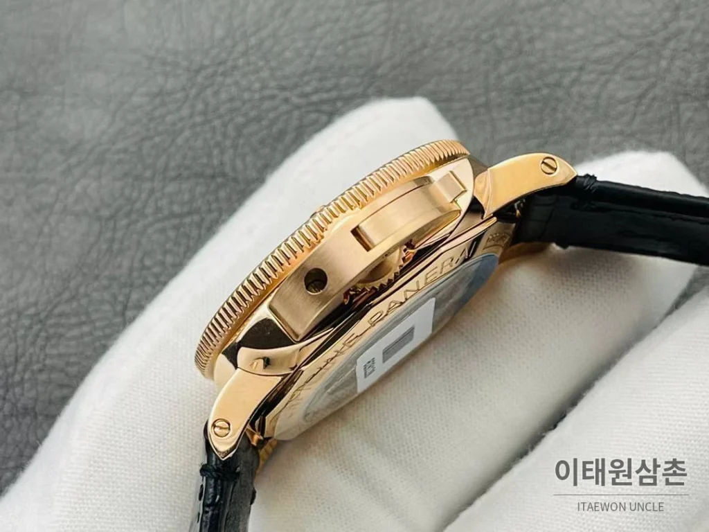파네라이 서브머저블 PAM974 레드골드 세라믹베젤 블랙다이얼 오토매틱 42mm