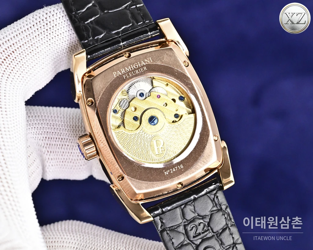 파르미지아니 플러리에 Kalpa 문페이즈 오픈 밸런스 남성용 오토매틱 45mm
