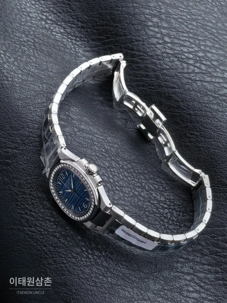 파텍필립 아쿠아넛 오토매틱 32mm 블루 다이얼 스틸 브레이슬릿