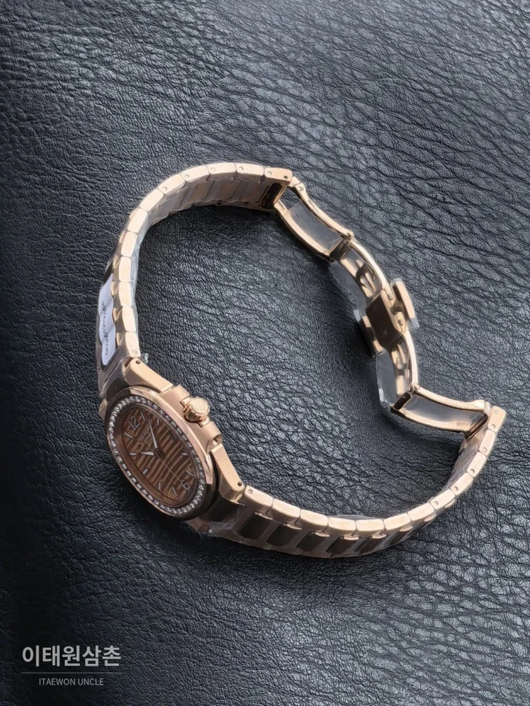 파텍필립 아쿠아넛 오토매틱 32mm 샴페인 다이얼 로즈골드 브레이슬릿