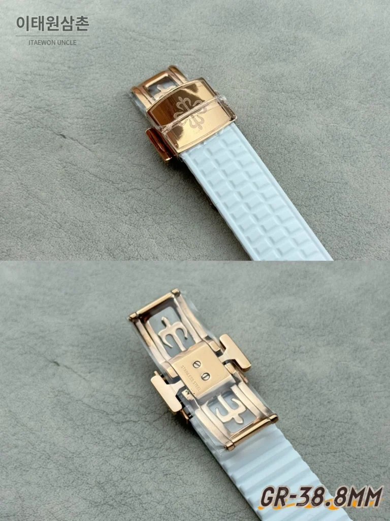 파텍필립 아쿠아넛 오토매틱 38.8mm 야광 효과