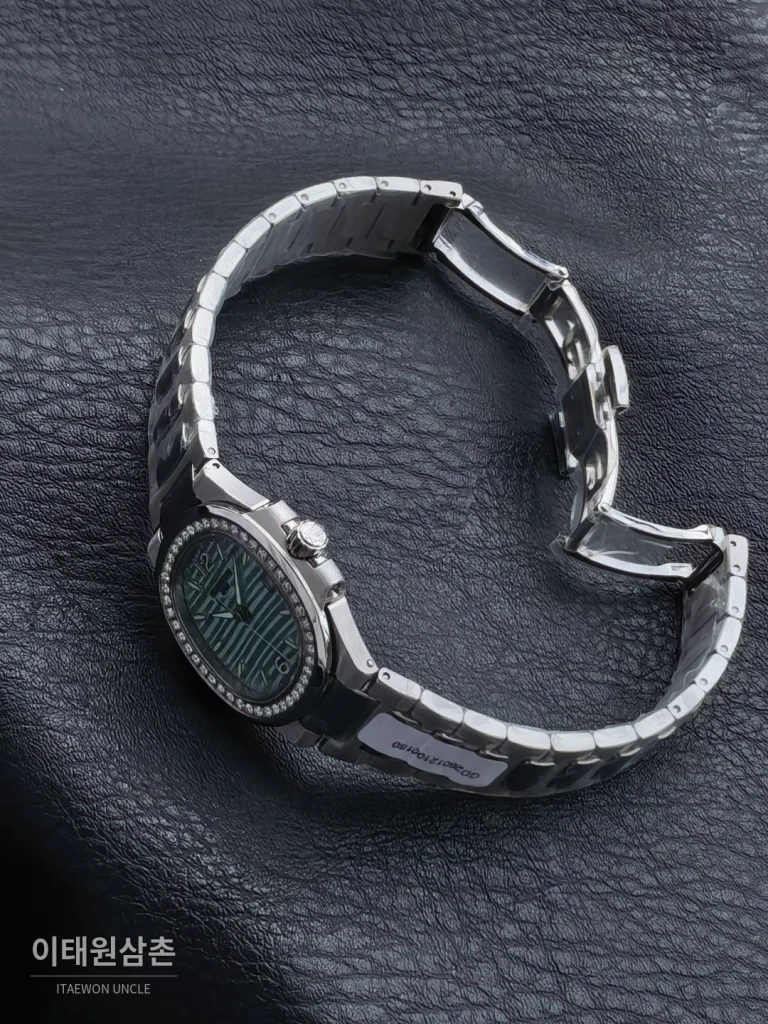 파텍필립 아쿠아넛 쿼츠 32mm 민트 다이얼