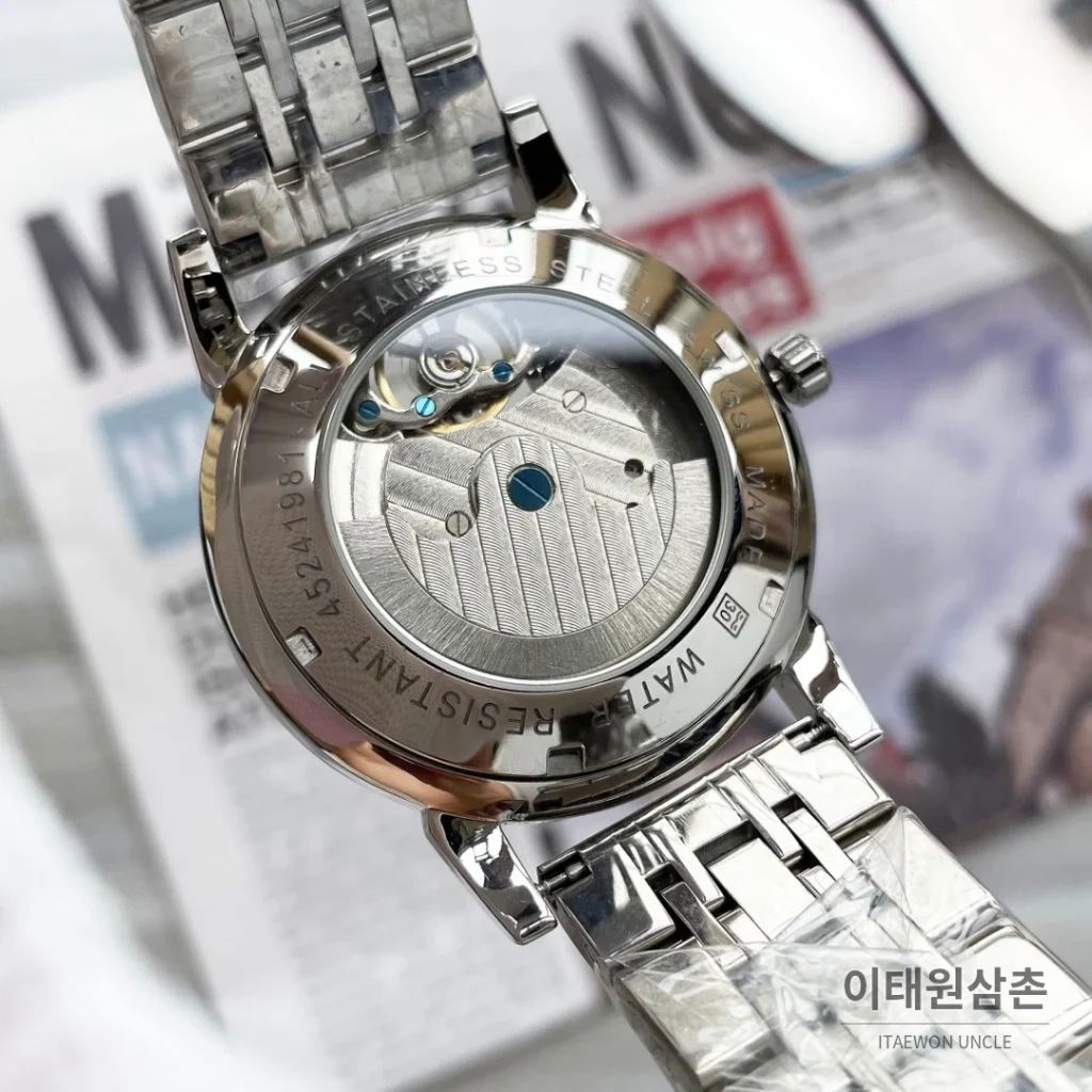 파텍필립 오토매틱 42mm 화이트 다이얼