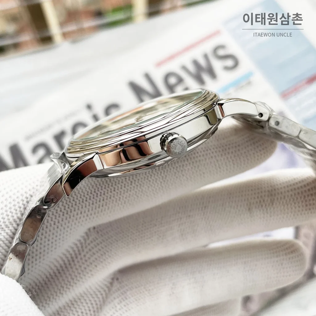 파텍필립 오토매틱 42mm 화이트 다이얼