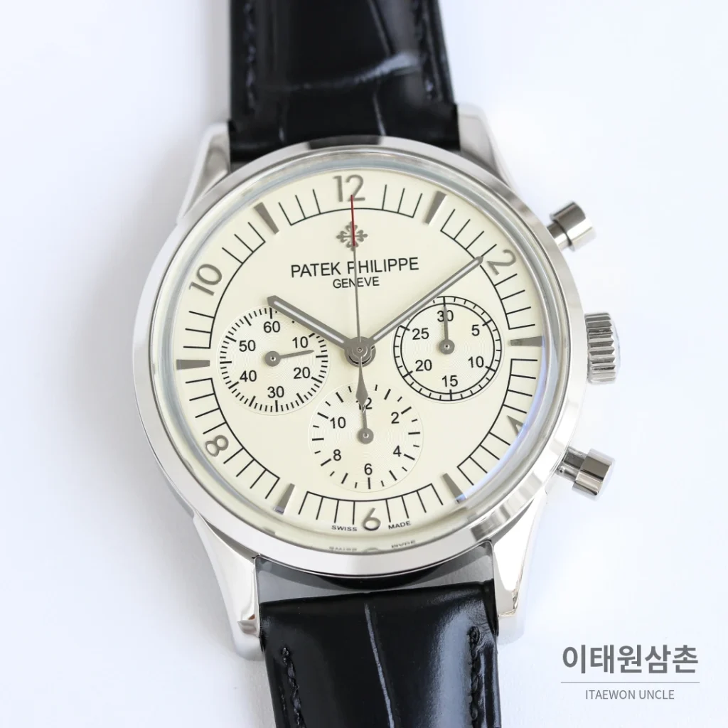 파텍필립 콤플리케이션 크로노그래프 크로노그래프 오토매틱 41mm