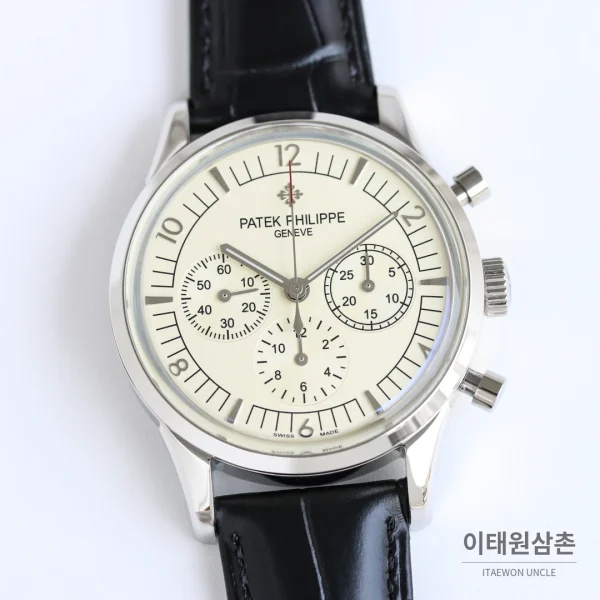 파텍필립 콤플리케이션 크로노그래프 크로노그래프 오토매틱 41mm