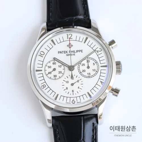 파텍필립 컴플리케이션 크로노그래프 크로노그래프 오토매틱 41mm