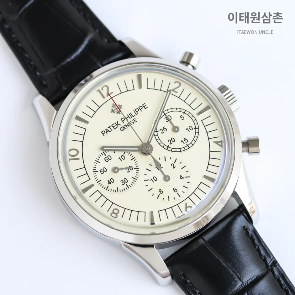 파텍필립 콤플리케이션 크로노그래프 크로노그래프 오토매틱 41mm