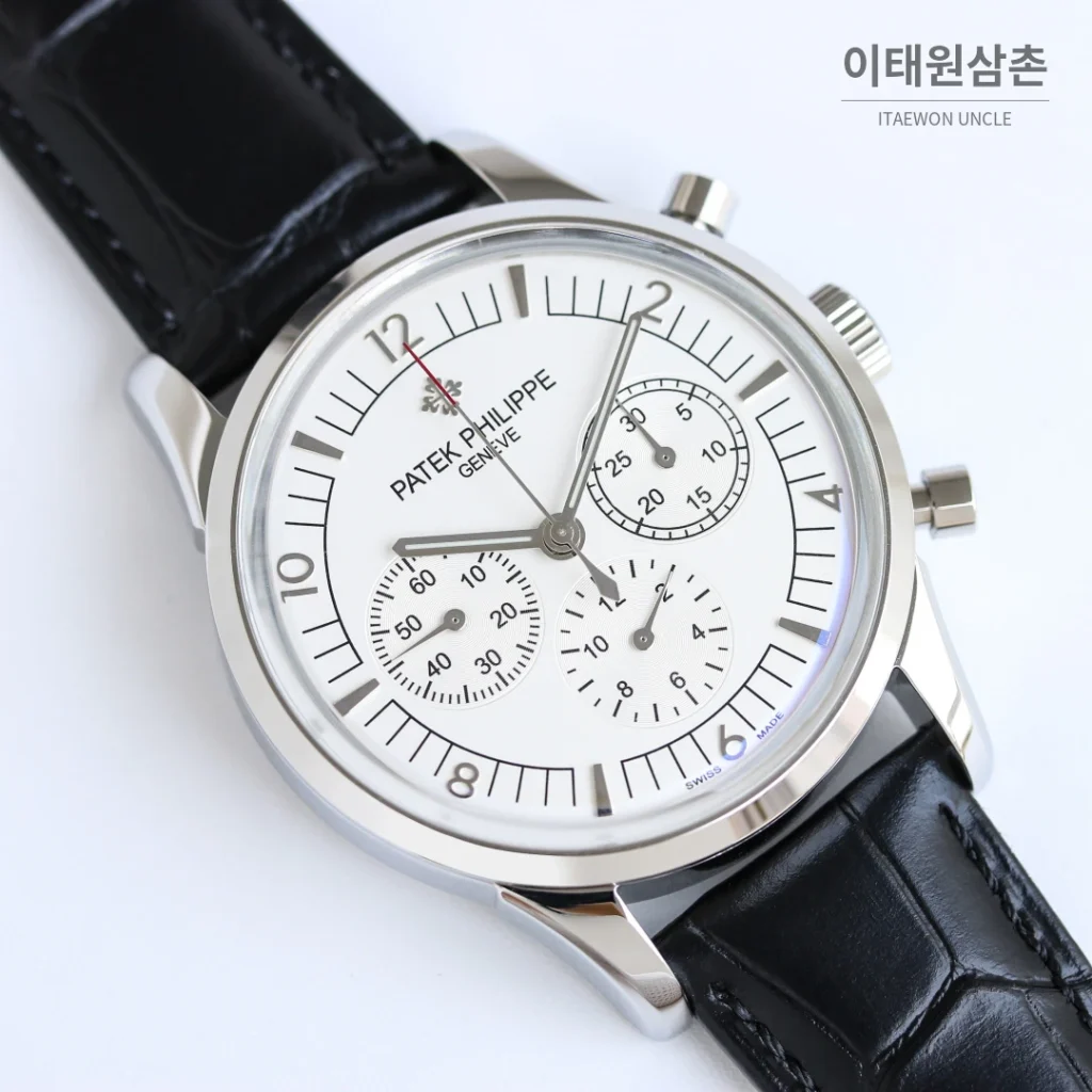 파텍필립 컴플리케이션 크로노그래프 크로노그래프 오토매틱 41mm