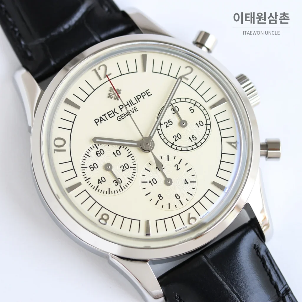 파텍필립 콤플리케이션 크로노그래프 크로노그래프 오토매틱 41mm