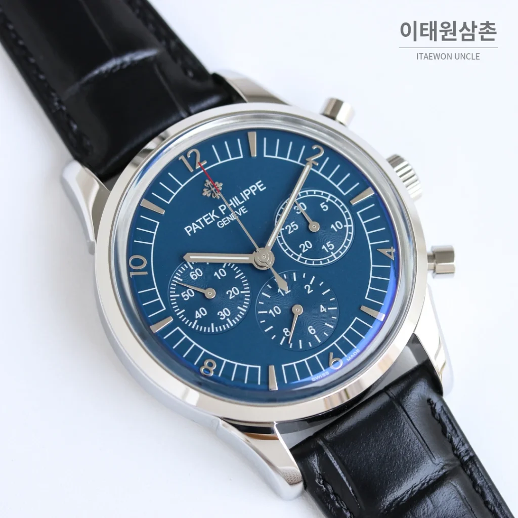 파텍필립 콤플리케이션 크로노그래프 크로노그래프 오토매틱 41mm