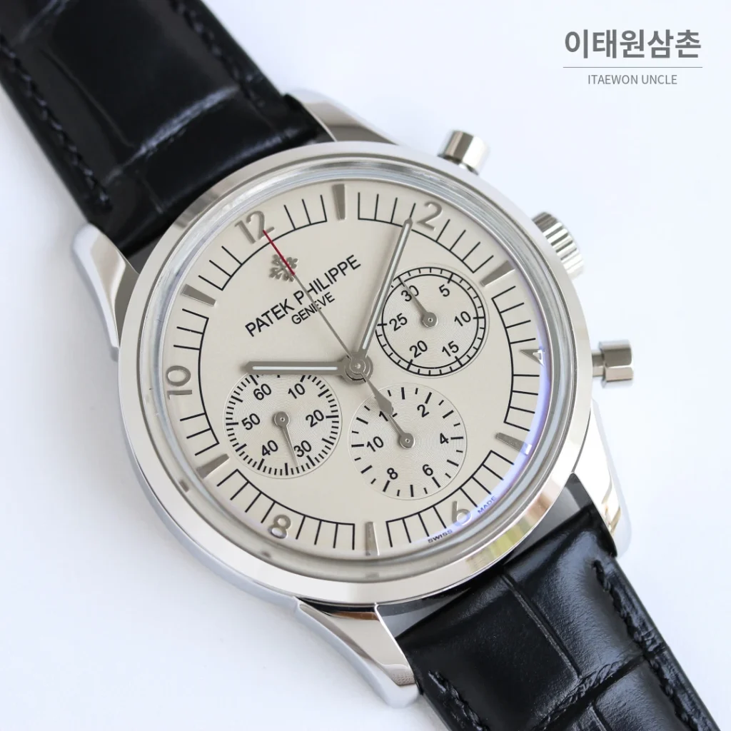파텍필립 컴플리케이션 크로노그래프 크로노그래프 오토매틱 41mm