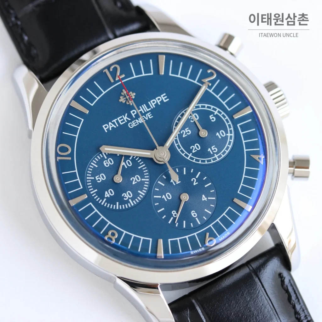 파텍필립 콤플리케이션 크로노그래프 크로노그래프 오토매틱 41mm