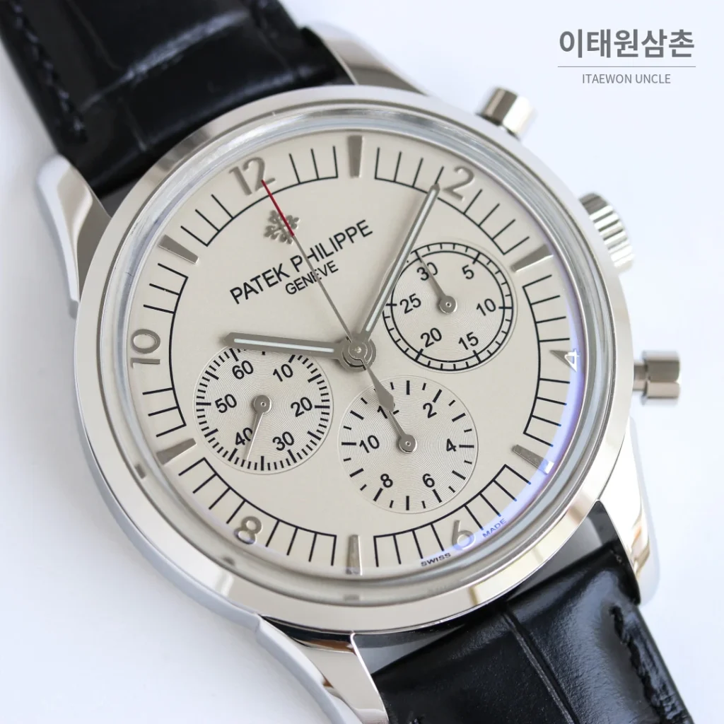 파텍필립 컴플리케이션 크로노그래프 크로노그래프 오토매틱 41mm