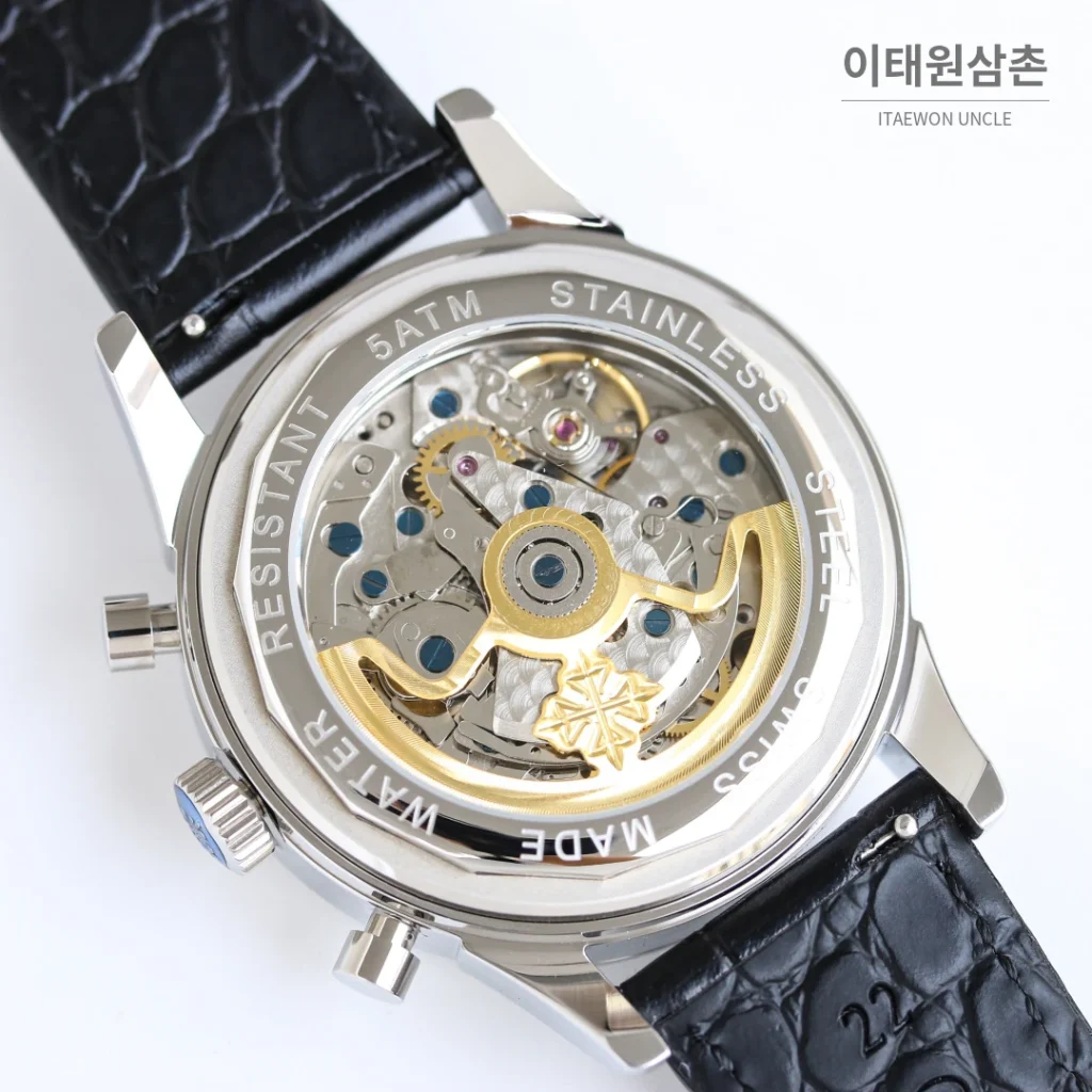 파텍필립 콤플리케이션 크로노그래프 크로노그래프 오토매틱 41mm
