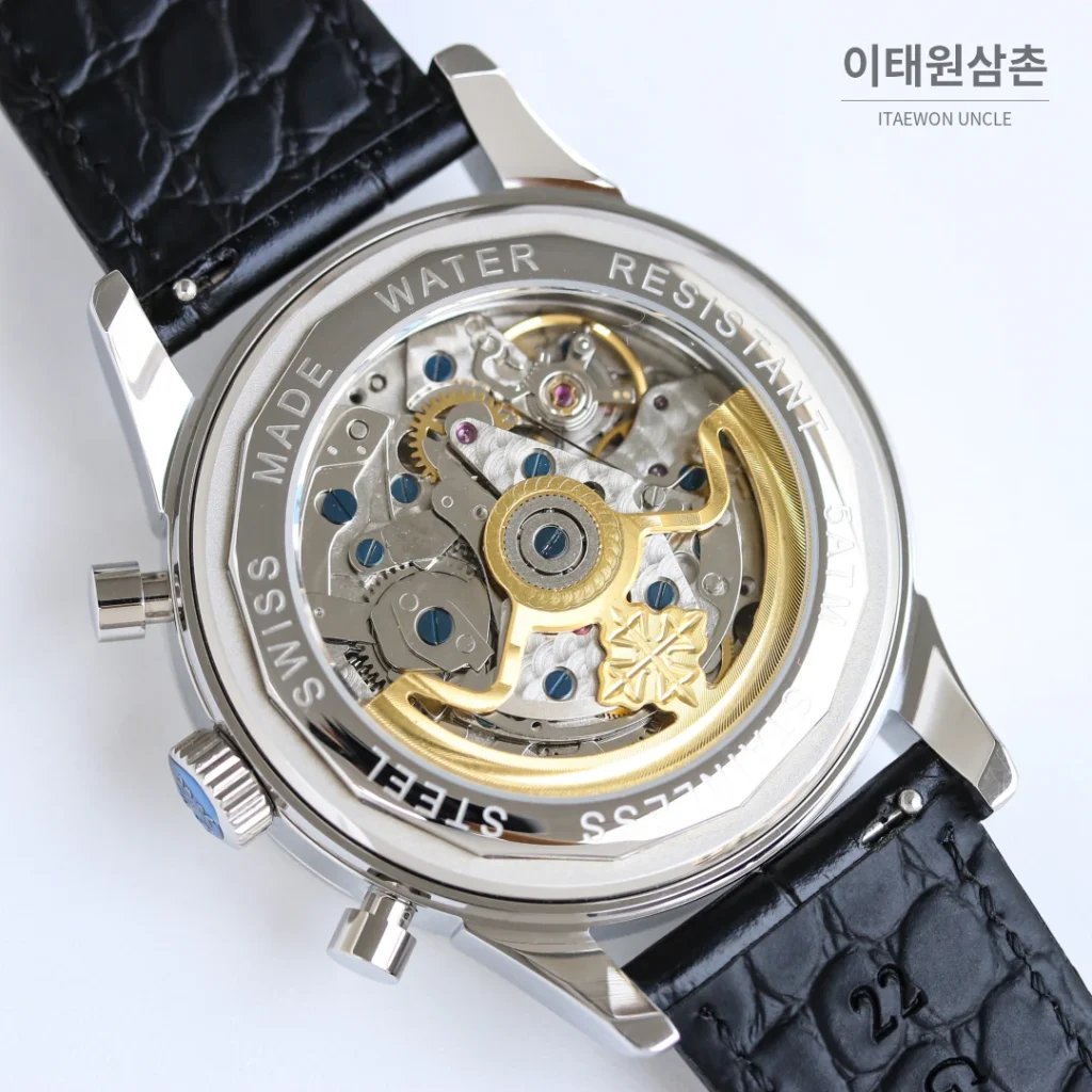 파텍필립 컴플리케이션 크로노그래프 크로노그래프 오토매틱 41mm