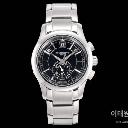 파텍필립 컴플리케이션 18K 화이트 골드 애뉴얼캘린더 블랙다이얼 오토매틱 40mm 파텍필립 컴플리케이션 18K 화이트 골드 애뉴얼캘린더 블랙다이얼 오토매틱 40mm