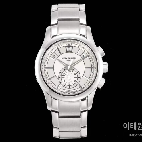 파텍필립 컴플리케이션 18K 화이트 골드 애뉴얼캘린더 화이트다이얼 오토매틱 40mm 파텍필립 컴플리케이션 18K 화이트 골드 애뉴얼캘린더 화이트다이얼 오토매틱 40mm