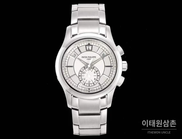 파텍필립 컴플리케이션 18K 화이트 골드 애뉴얼캘린더 화이트다이얼 오토매틱 40mm