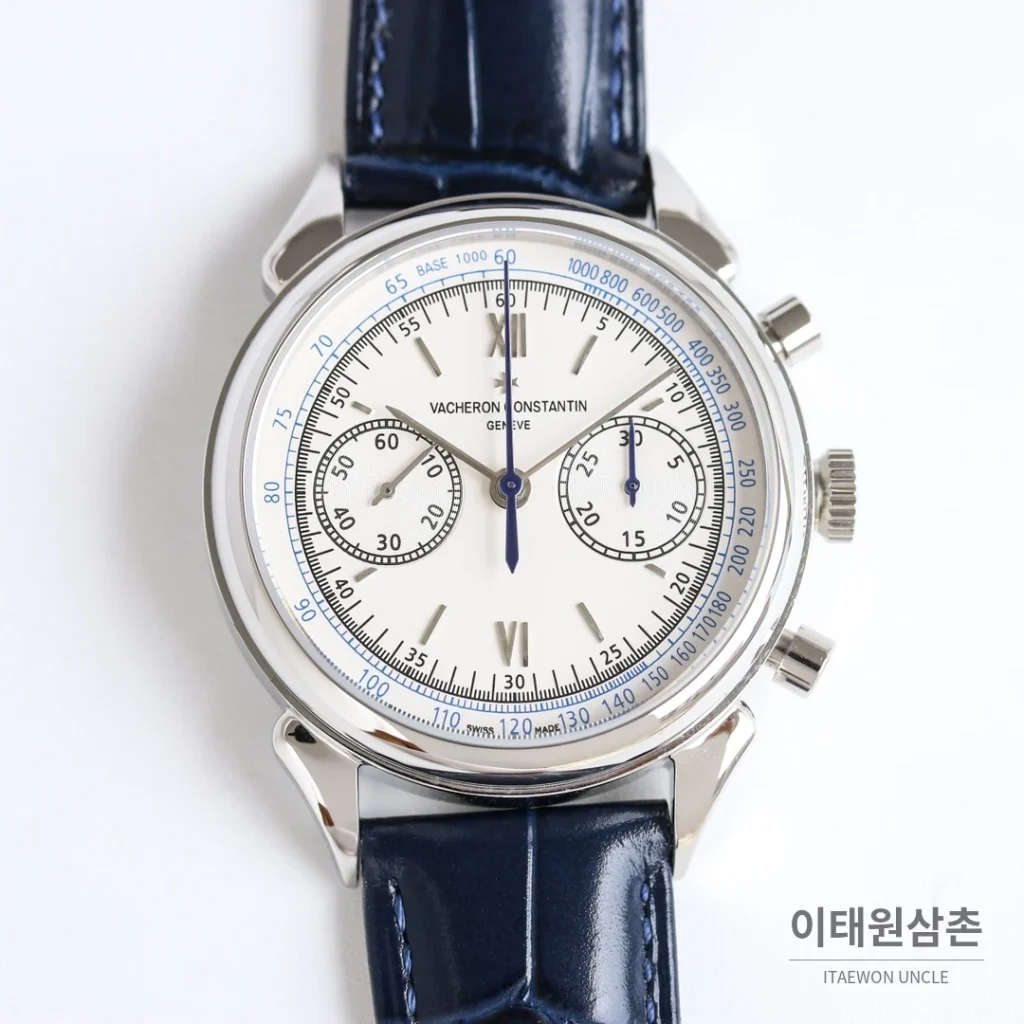 파텍필립 컴플리케이션 애뉴얼 캘린더 문페이즈 오토매틱 39mm 5146/5147 화이트 다이얼 브라운 가죽 스트랩