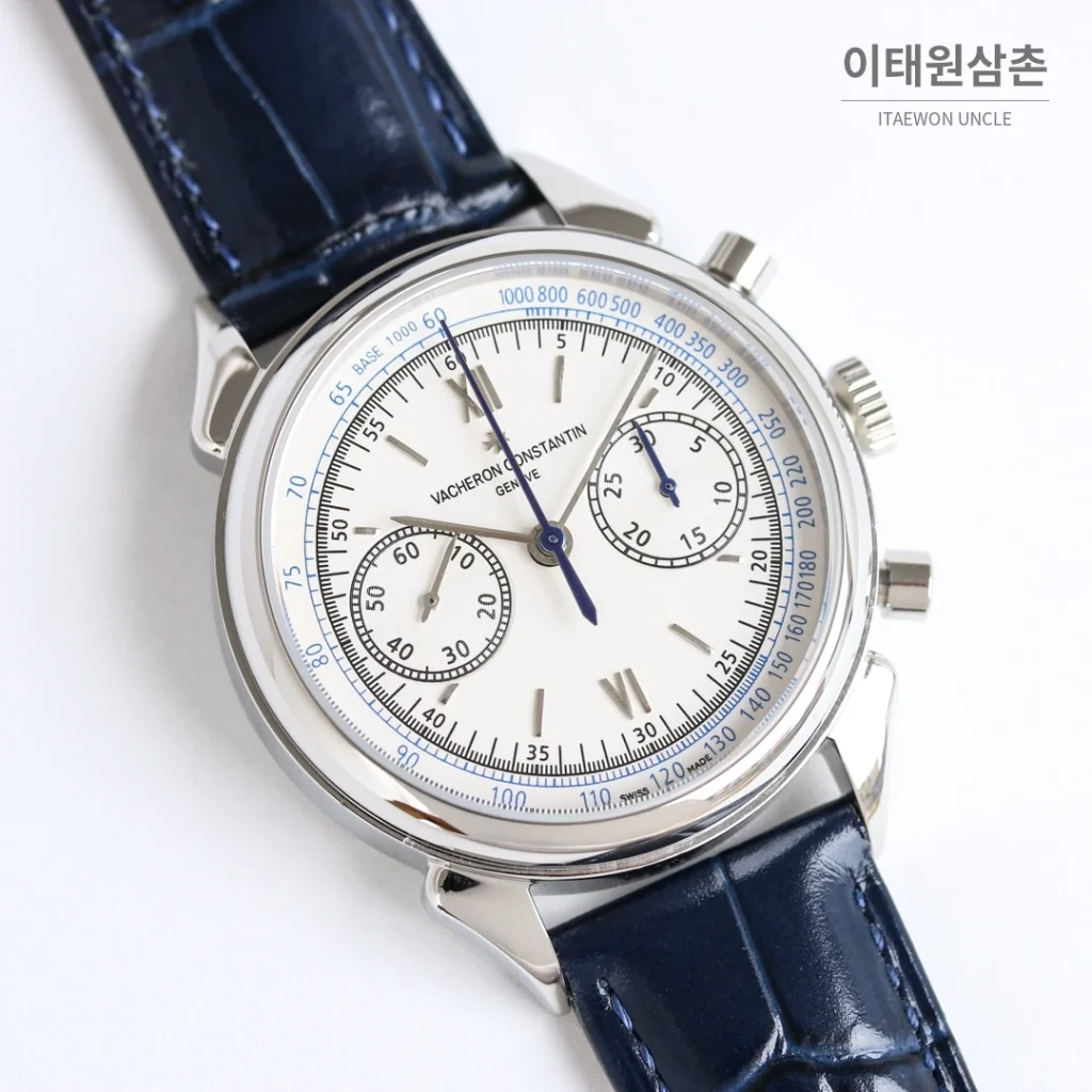 파텍필립 컴플리케이션 애뉴얼 캘린더 문페이즈 오토매틱 39mm 5146/5147 화이트 다이얼 브라운 가죽 스트랩