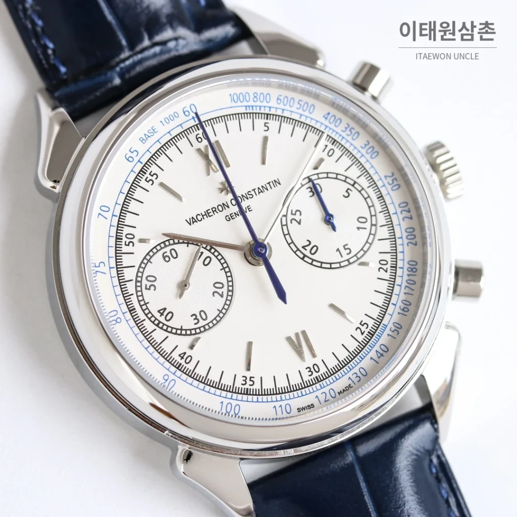 파텍필립 컴플리케이션 애뉴얼 캘린더 문페이즈 오토매틱 39mm 5146/5147 화이트 다이얼 브라운 가죽 스트랩
