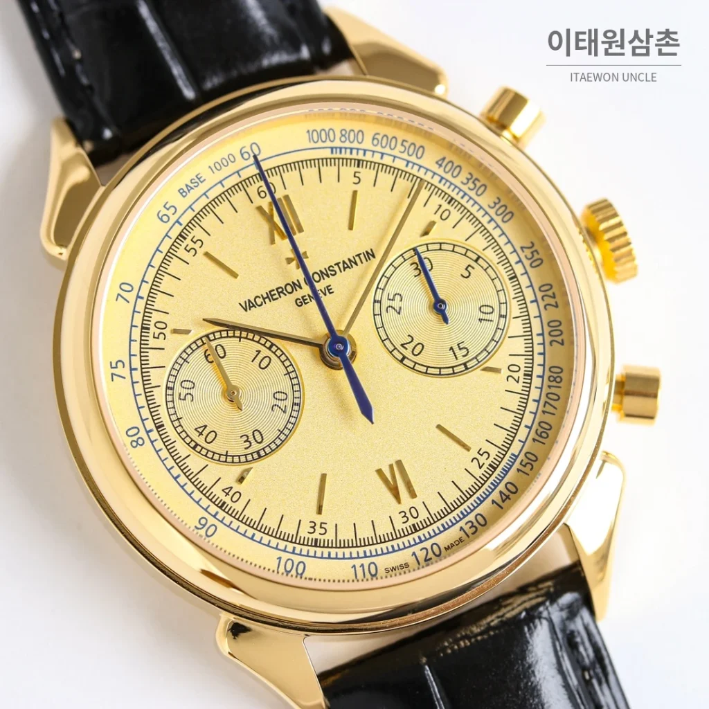 파텍필립 컴플리케이션 애뉴얼 캘린더 문페이즈 오토매틱 39mm 5146/5147 화이트 다이얼 블랙 가죽 스트랩 골드 케이스