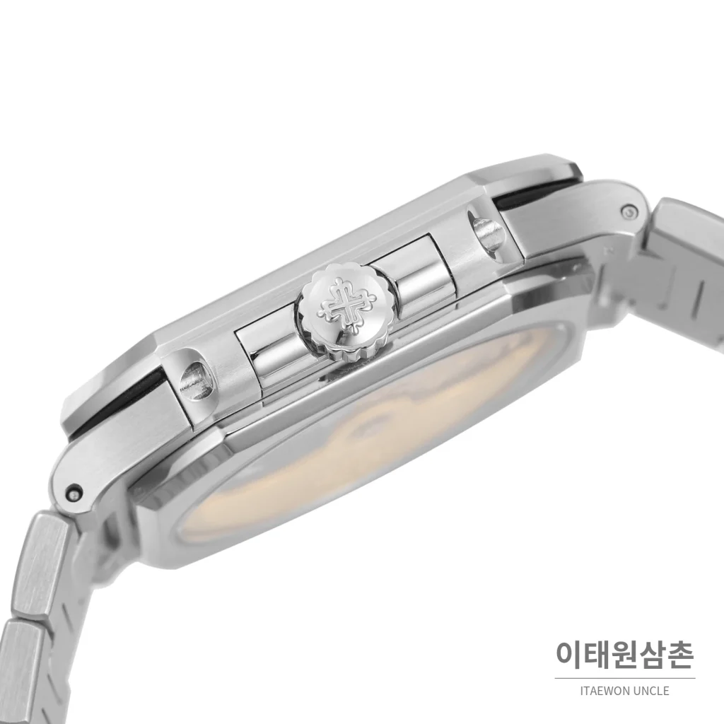 파텍필립 큐비터스 스틸 블루다이얼 오토매틱 40mm