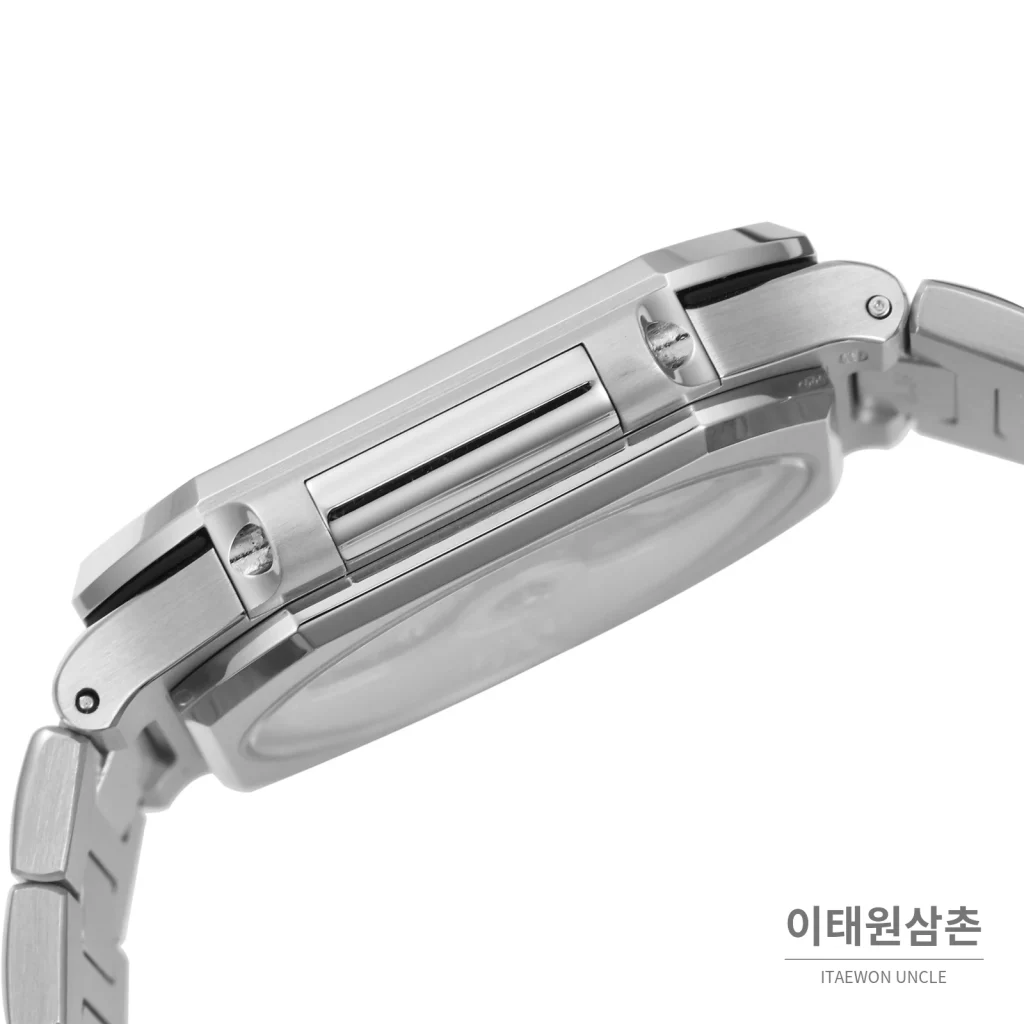 파텍필립 큐비터스 스틸 블루다이얼 오토매틱 40mm