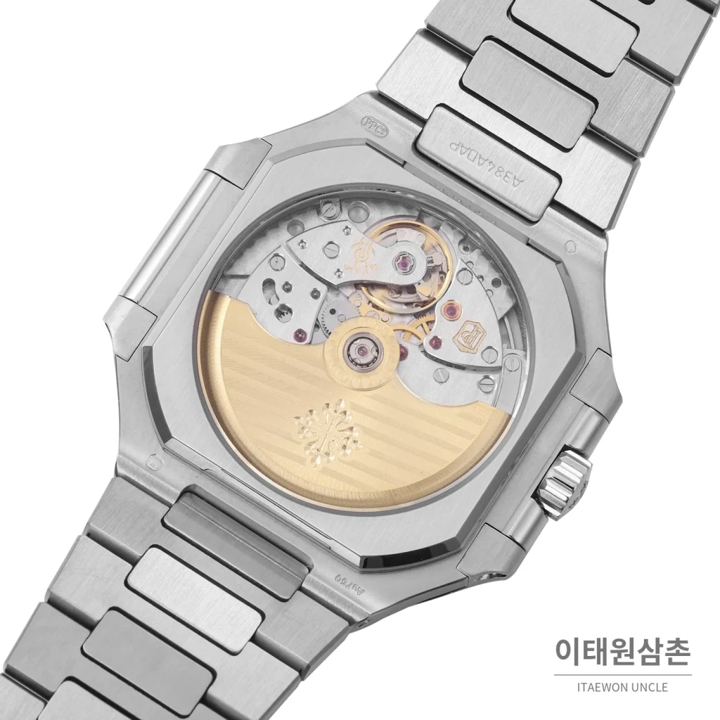 파텍필립 큐비터스 스틸 블루다이얼 오토매틱 40mm