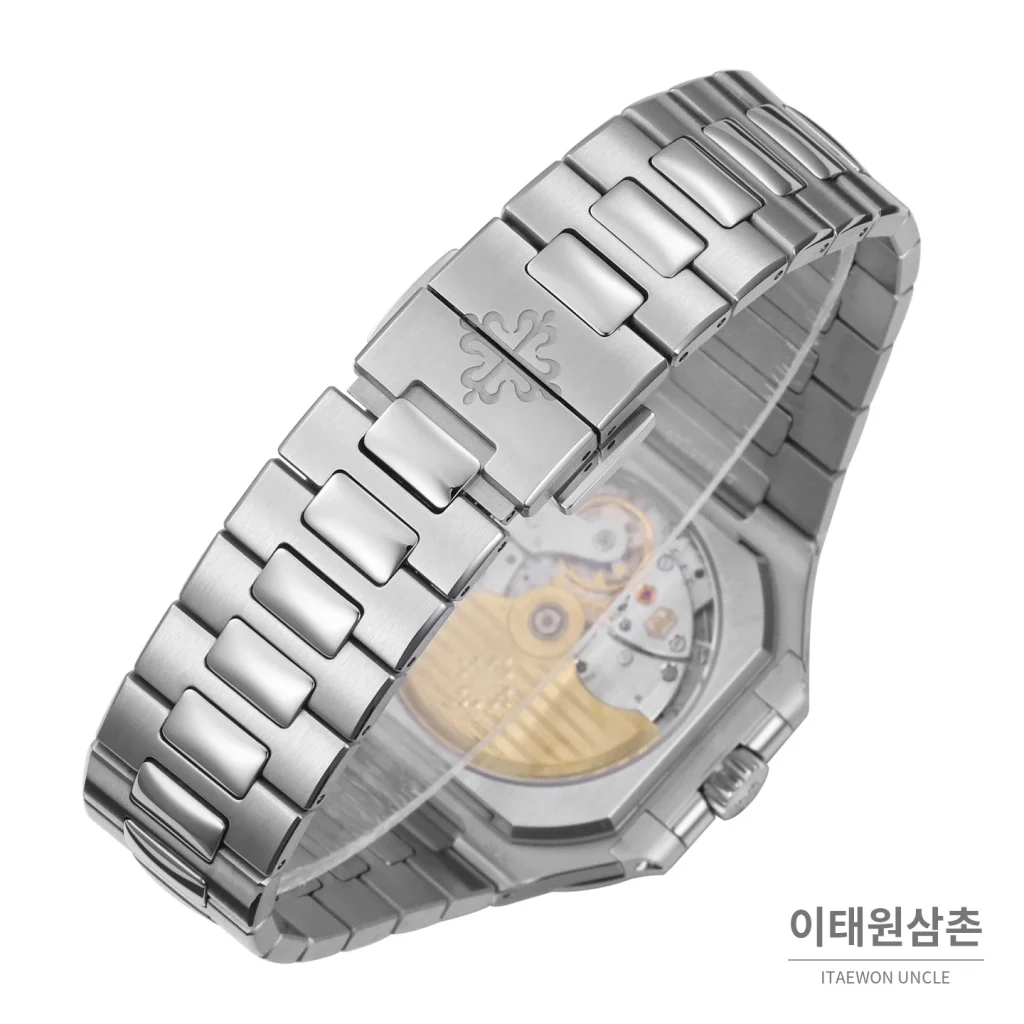 파텍필립 큐비터스 스틸 블루다이얼 오토매틱 40mm