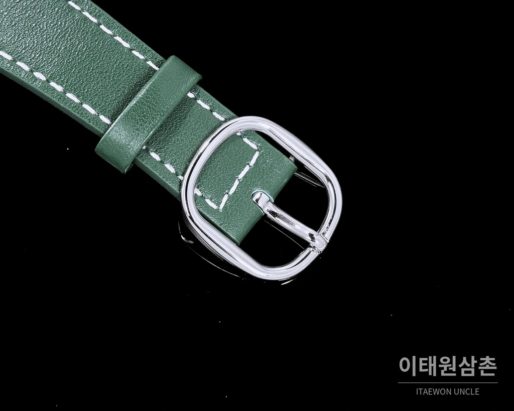 파텍필립 골든 엘립스 카프스킨 밴드 그린다이얼 오토매틱 39.5mm