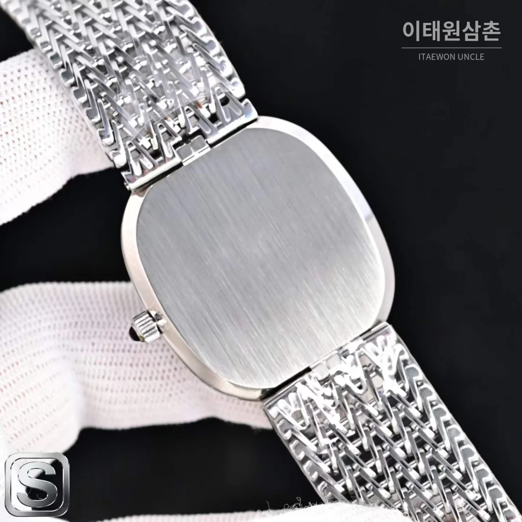 파텍필립 골든 엘립스 로즈골드 그린다이얼 오토매틱 39.5mm 5738/1R-001 스틸 브레이슬릿