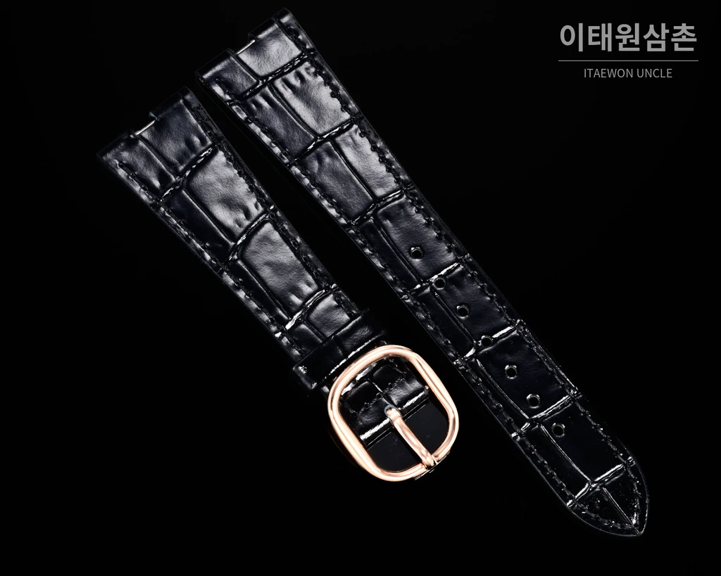 파텍필립 골든 엘립스 로즈골드 톤 베젤 화이트다이얼 오토매틱 39.5mm