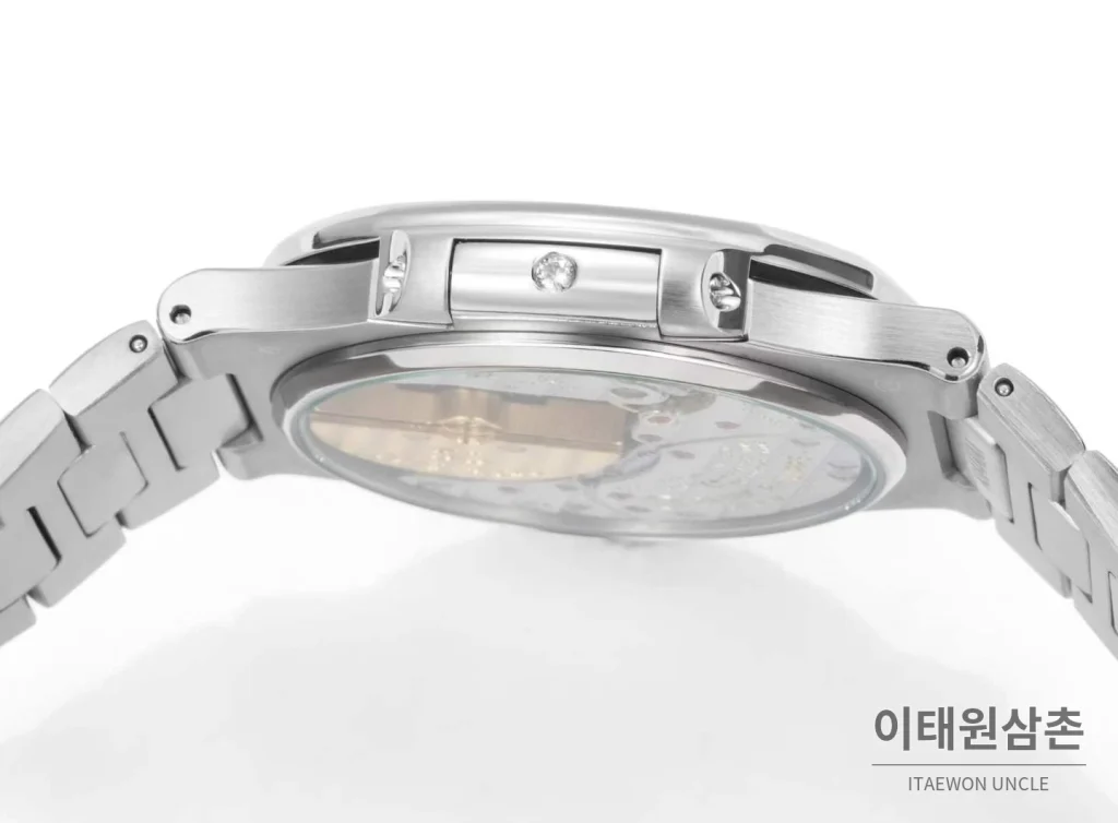 파텍필립 노틸러스 50주년 블루 그라데이션 초박형 오토매틱 38mm