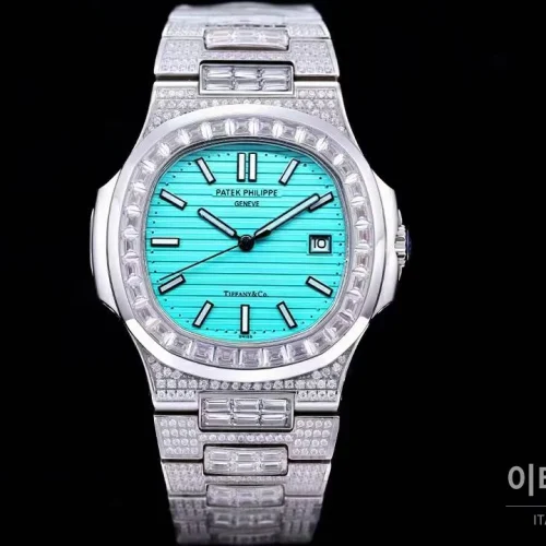 파텍필립 노틸러스 5711 풀다이아 파베 다이얼 오토매틱 40mm 실버 파텍필립 노틸러스 5711 풀다이아 파베 다이얼 오토매틱 40mm 실버 스틸 브레이슬릿