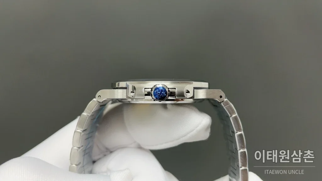 파텍필립 노틸러스 오토매틱 40mm 민트 다이얼 스틸 브레이슬릿