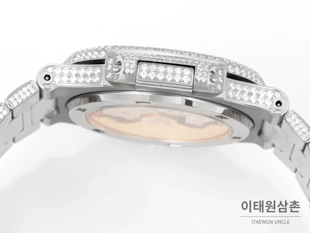 파텍필립 노틸러스 오토매틱 아이스블루 다이얼 스틸 브레이슬릿