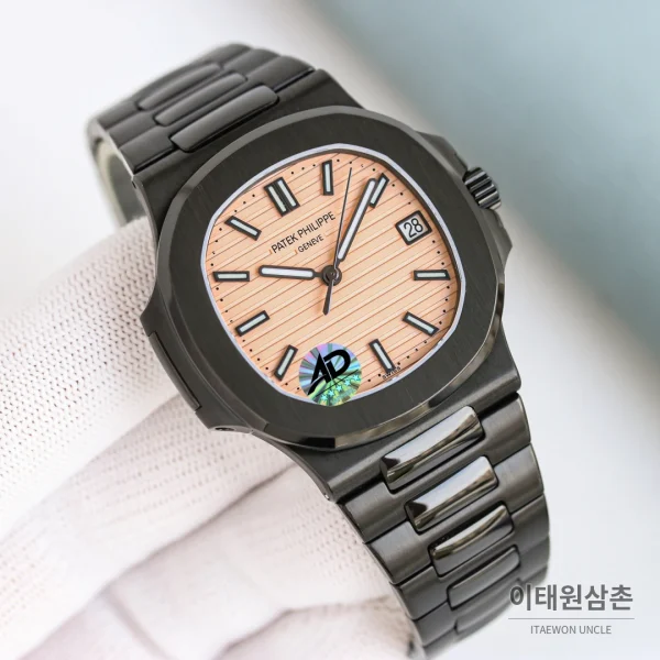 파텍필립 블랙노틸러스 오토매틱 워치 40mm