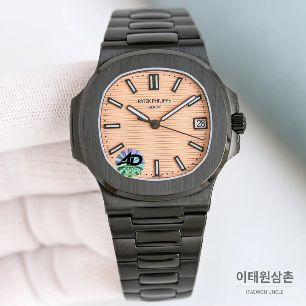 파텍필립 블랙노틸러스 오토매틱 워치 40mm