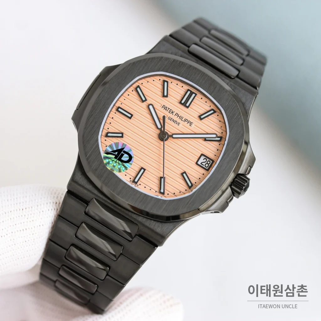 파텍필립 블랙노틸러스 오토매틱 워치 40mm