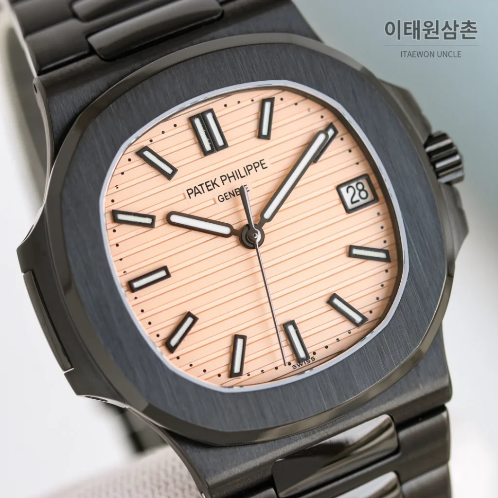파텍필립 블랙노틸러스 오토매틱 워치 40mm