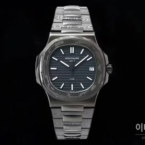 파텍필립 노틸러스 카본파이버 블랙다이얼 오토매틱 40mm 스틸 브레이슬릿 (2)