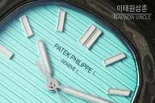 파텍필립 노틸러스 카본파이버 블랙다이얼 오토매틱 40mm 티타늄 브레이슬릿