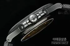 파텍필립 노틸러스 카본파이버 블랙다이얼 오토매틱 40mm 스틸 브레이슬릿