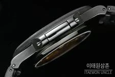 파텍필립 노틸러스 카본파이버 블랙다이얼 오토매틱 40mm 스틸 브레이슬릿